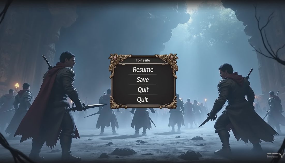 paused RPG combat scene suitable for weeknight sessions