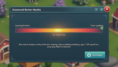 How Much Grinding Is Reasonable in a Simulation Game?