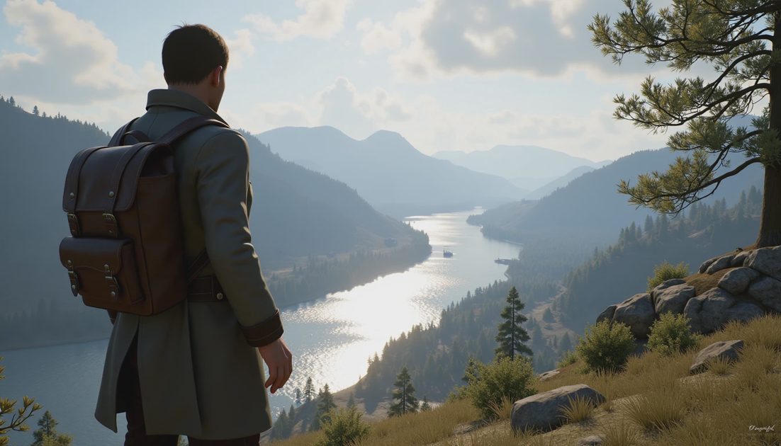 Scouting in a bounded chunk before dark as the survival game beginner guide advises