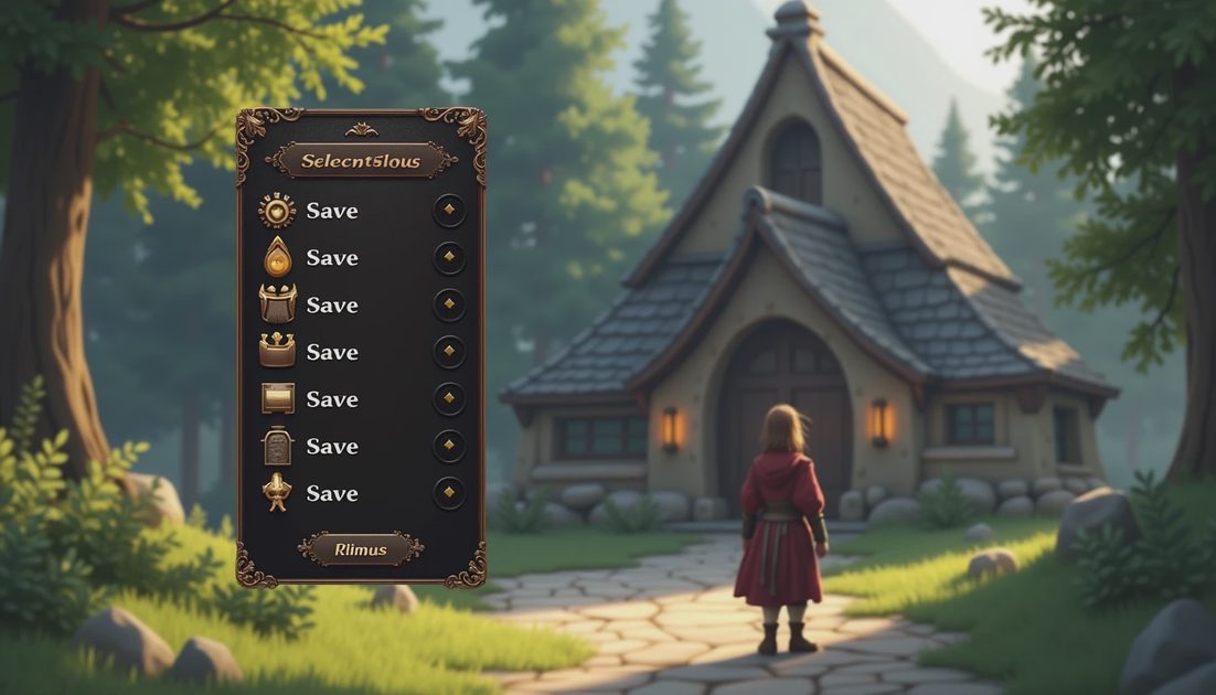 paused RPG combat ready for a clean mid-task log-off